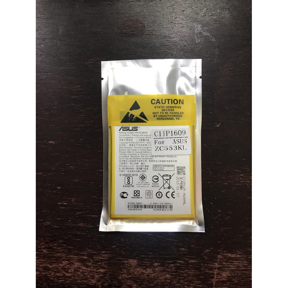 Baterai Asus 3 Max 5.2  C11P1609 ORI / Batre Asus Zenfone ZC553KL