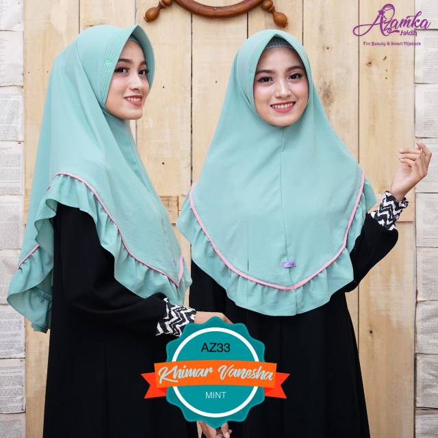Khimar Vaneesa by Azamka hijab