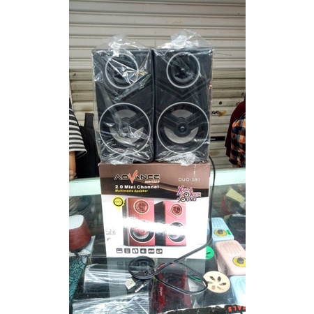 Speaker Komputer Laptop Advance Duo 080 Effect Bass