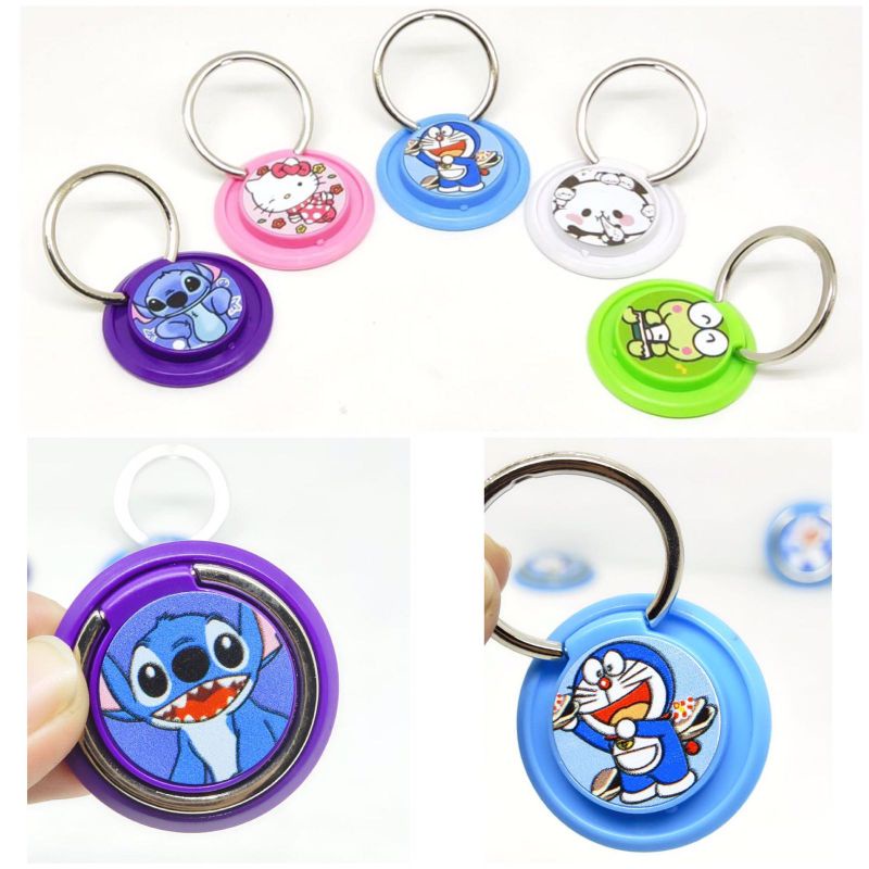Ringstand /Ringholder cartoon motif Doraemon,Stich,Panda,Hellokity