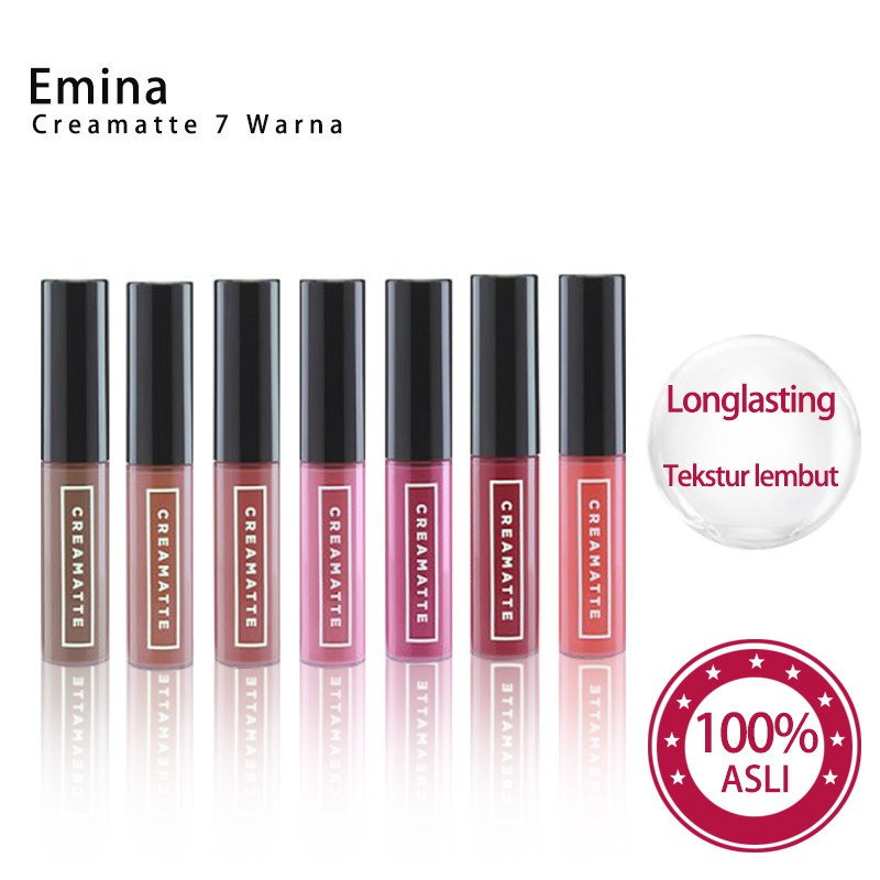 Emina Creamatte Lip Cream lipstick liptint Lipstik