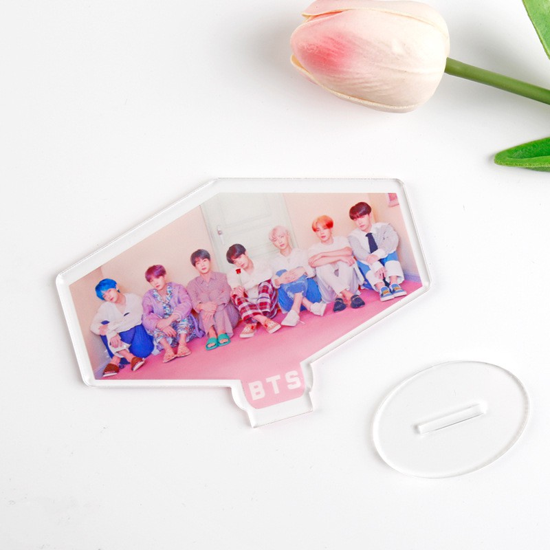 KPOP BTS Standing Plate Figure Stand