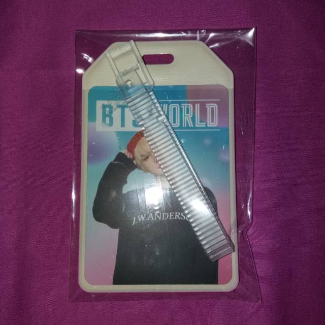 [OFFICIAL] BTS WORLD ALBUM Weply Gift Name Tag SUGA / Yoongi