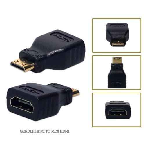 connector HDMI mini to HDMI / gender HDMI mini / konektor HDMI mini