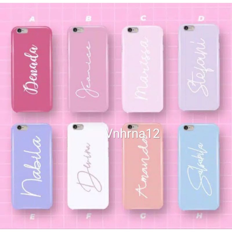 Case custome nama sendiri termurah