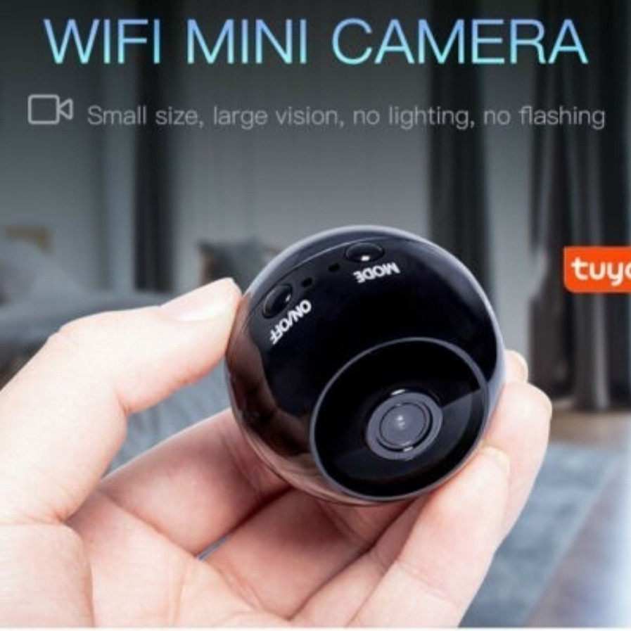 IP Wireless Mini Camera Tuya Smart Camera Wifi Hd 1080P 8MP Micro Kamera Kecil Smart Ip Kamera Cctv Spy Camera Kamera pengintai