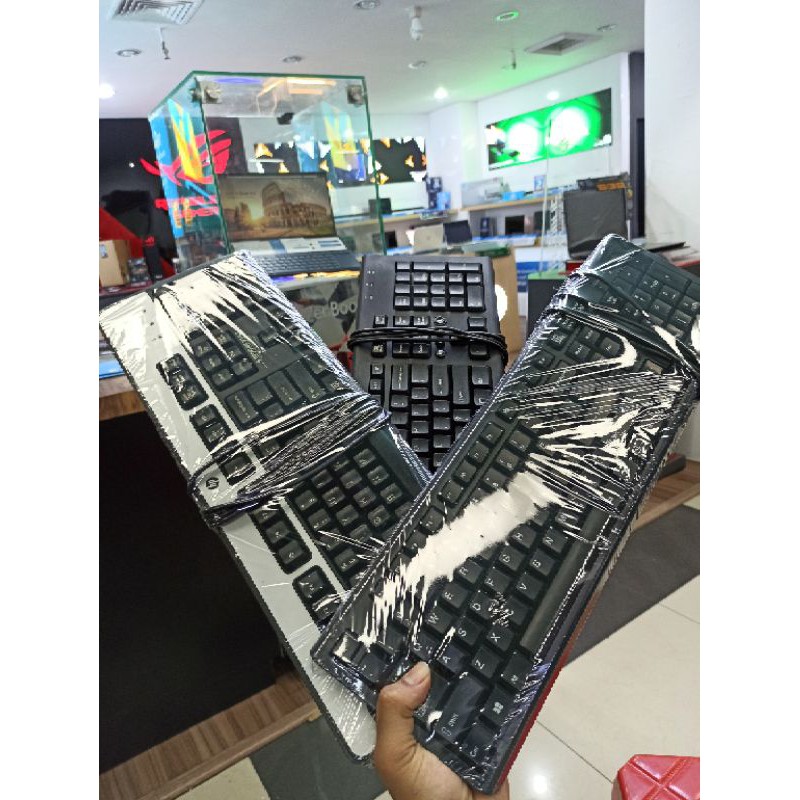 OBRAL MURAH KEYBOARD BUIL UP-BRENDED USB BERGARANSI