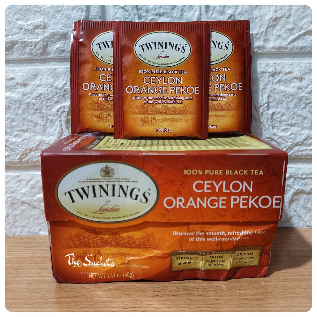 

Twinings Ceylon Orange Pekoe Tea Sachet