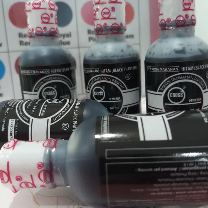 

31.87-Kue- Pewarna Black Phantom Cross (Oil Based) 80Gr -Terlengkap-Termurah-Dijamin.