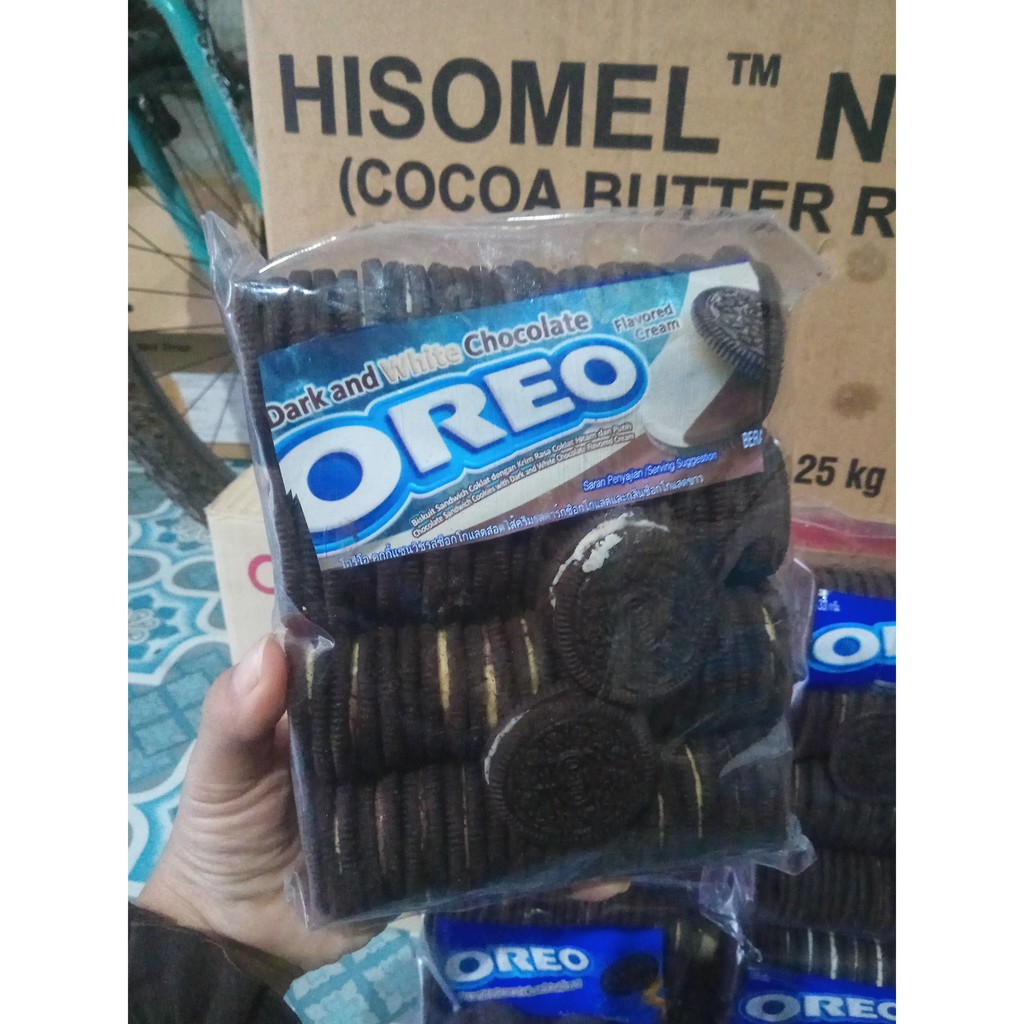 oreo kiloan nya. Per 500gr varian rasa