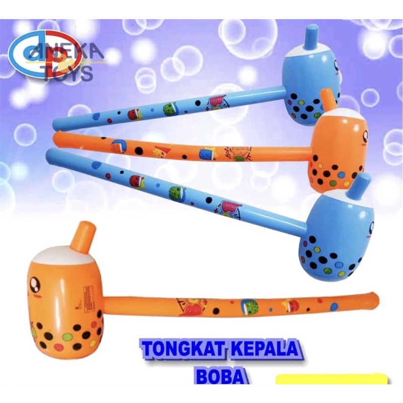 MAINAN TIUP TONGKAT KEPALA BOBA (TIUPAN)