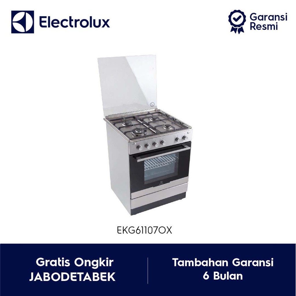 

Electrolux Kompor Freestanding EKG61107OX / EKG 61107 OX / EKG 61107OX