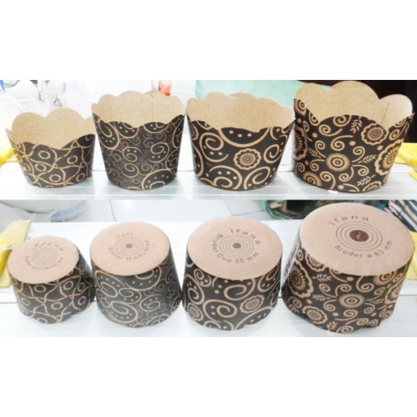 Ifana Bruder 55 mm isi 100 pc Cake Case Muffin