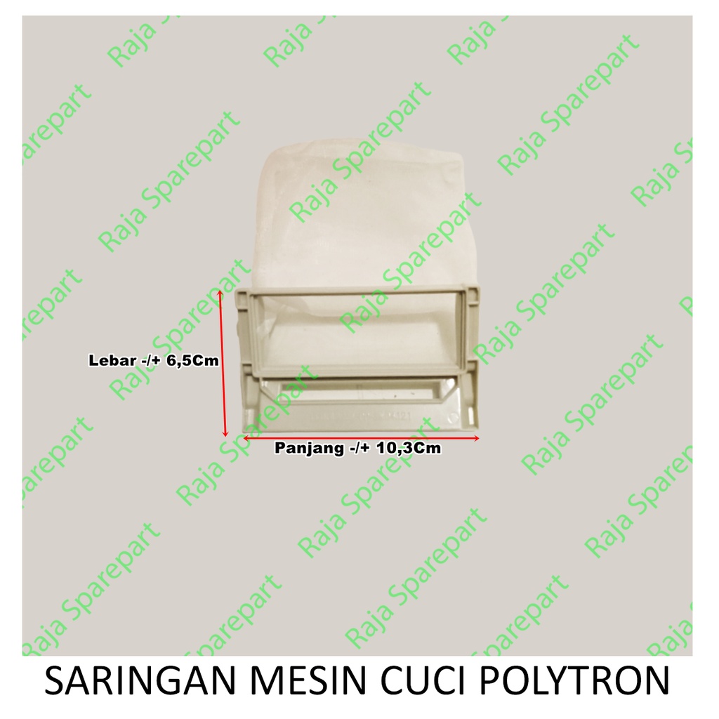 Saringan / Filter Mesin Cuci Polytron Zeromatic 1 Tabung 10,3cm x 6,5cm SB