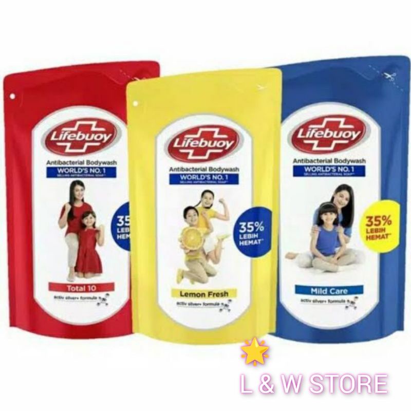 Lifebuoy Sabun Mandi Cair 250ml | 400Ml