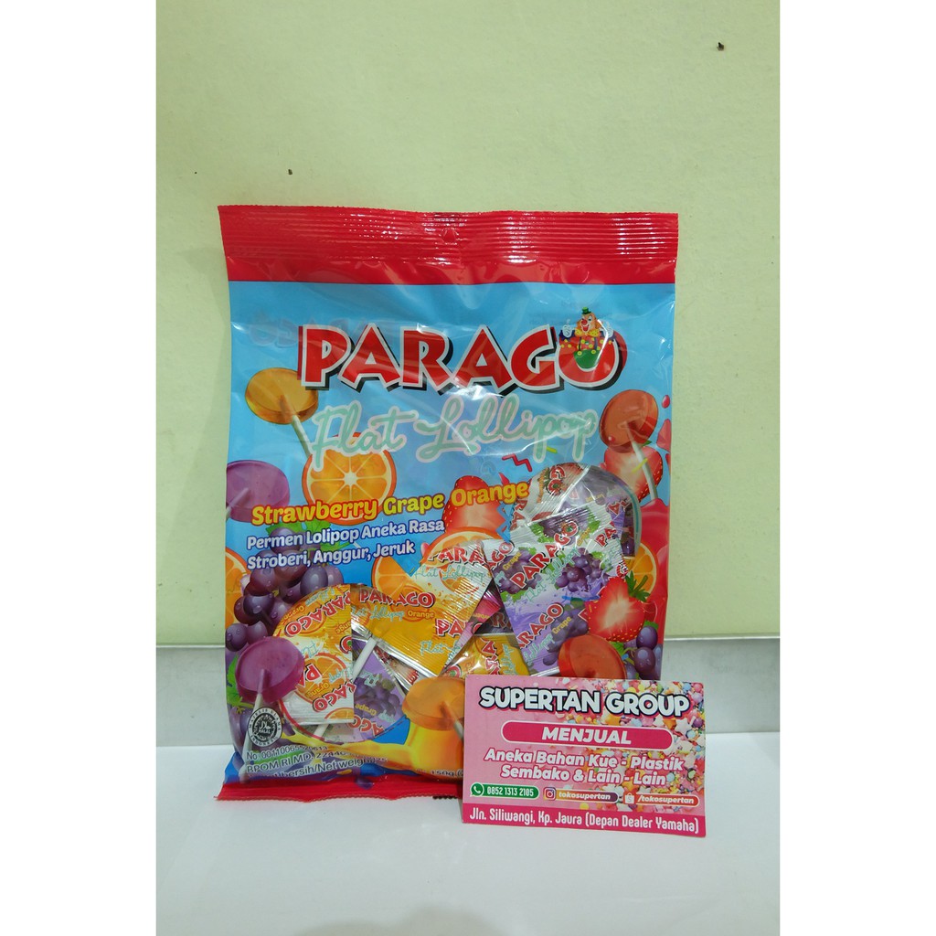 PARAGO 2 IN 1 CHEWY CANDY 150 GRAM ISI 25