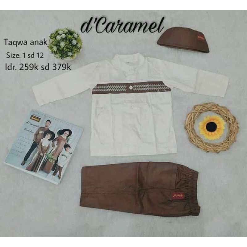 Sale Dannis 40% / Taqwa Anak Caramel by Rumah Dannis / Dannis D'Caramel /Abaya Dannis / Gamis Dannis