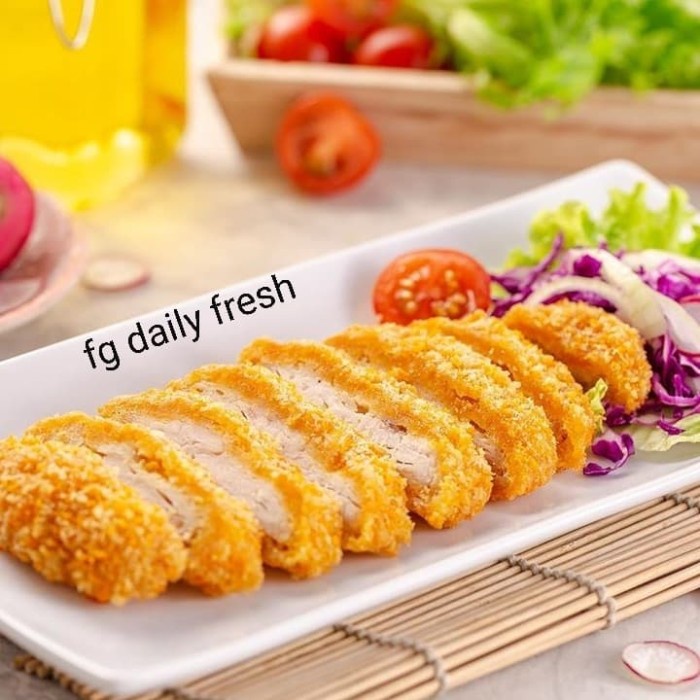

CHICKEN KATSU FROZEN FOOD MERK QUEEN FOOD - BARU