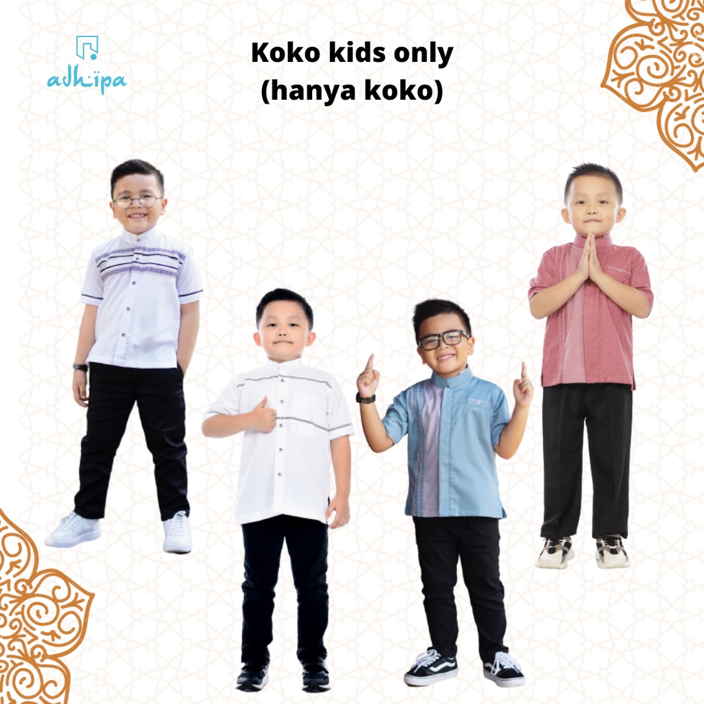 Koko Kemeja pendek Anak (Kids Only) k