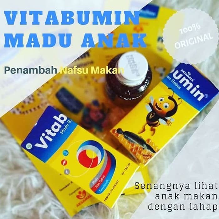 

vitabumin madu penambah nafsu makan anak - MMD863