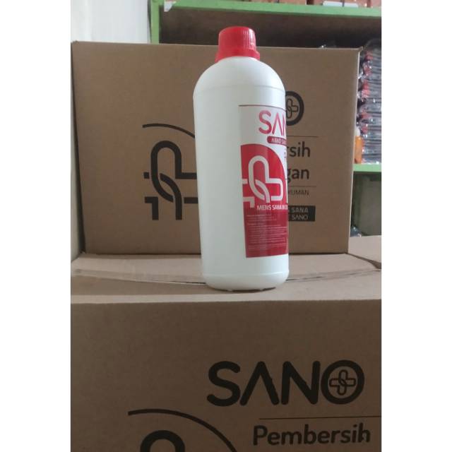 PAKETAN 5 KARTON SANO HAND SANITIZER 1L