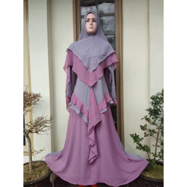 Set syar'i terbaru ori Rizky collection