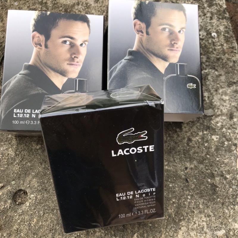 PARFUM PRIA LACOSTE HITAM 100ML ORI-IMPORT BOX COVER