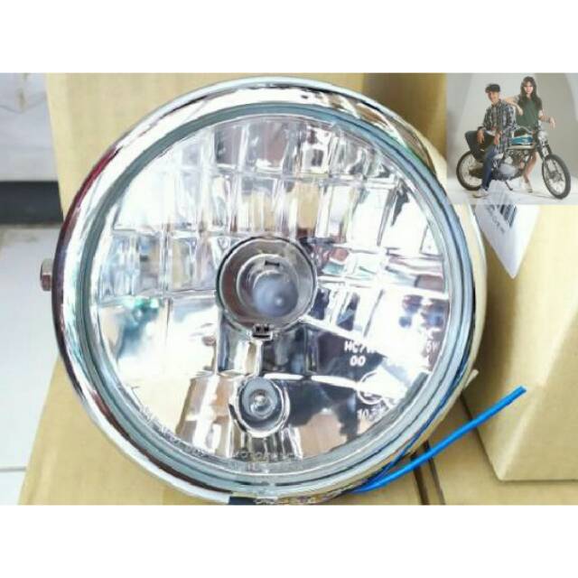 HEADLAMP JUTE ORI IMPORT TAIWAN/lampu jute original import taiwan pnp cb gl mp tiger japstyle