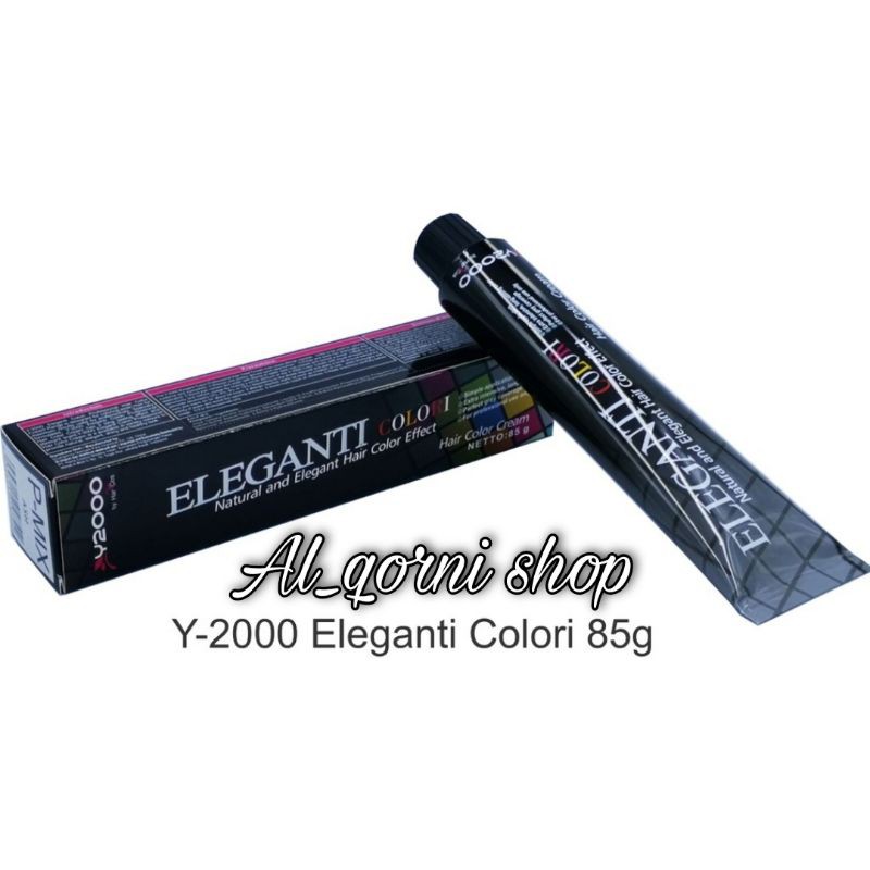 Y2000 Eleganti Hair Color 85gr Pewarna Rambut / Cat Rambut Permanen