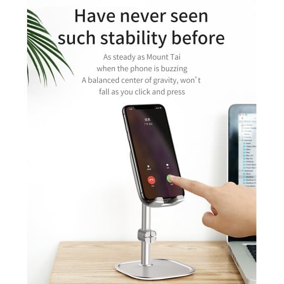 BASEUS Phone Holder HP Dudukan Stand HP / iPad / Tab / Desktop Bracket