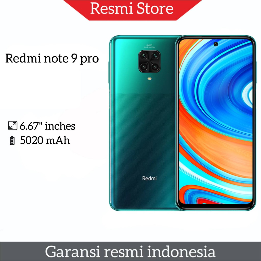 Jual Redmi Note 9 pro (RAM 6/64GB & 8/128GB) NEW BNIB | Shopee Indonesia