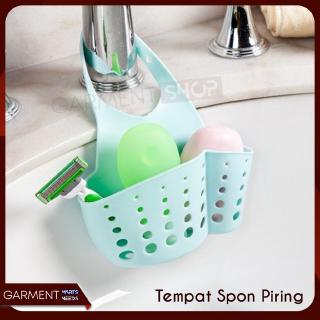 Gantungan Kran Spon Cuci  Piring  Tempat Sikat Spons Dapur 