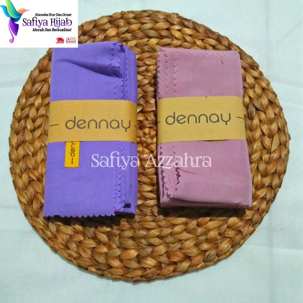 CUCI GUDANG KERUDUNG DENNAY POLOS ORI Voal Ultrafine Jilbab Hijab Segi Empat Segiempat Denay Terbaru