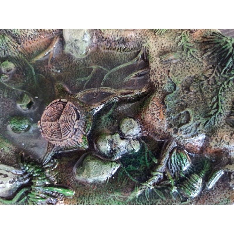 Diorama hutan danau rawa cocok untuk shf figma recoltech godzilla ultramen pokemon sylvanian