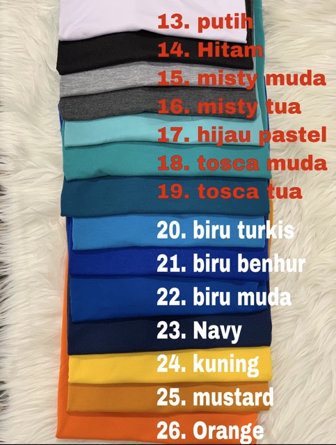 Kaos polos Vneck wanita big size jumbo XXL lengan panjang