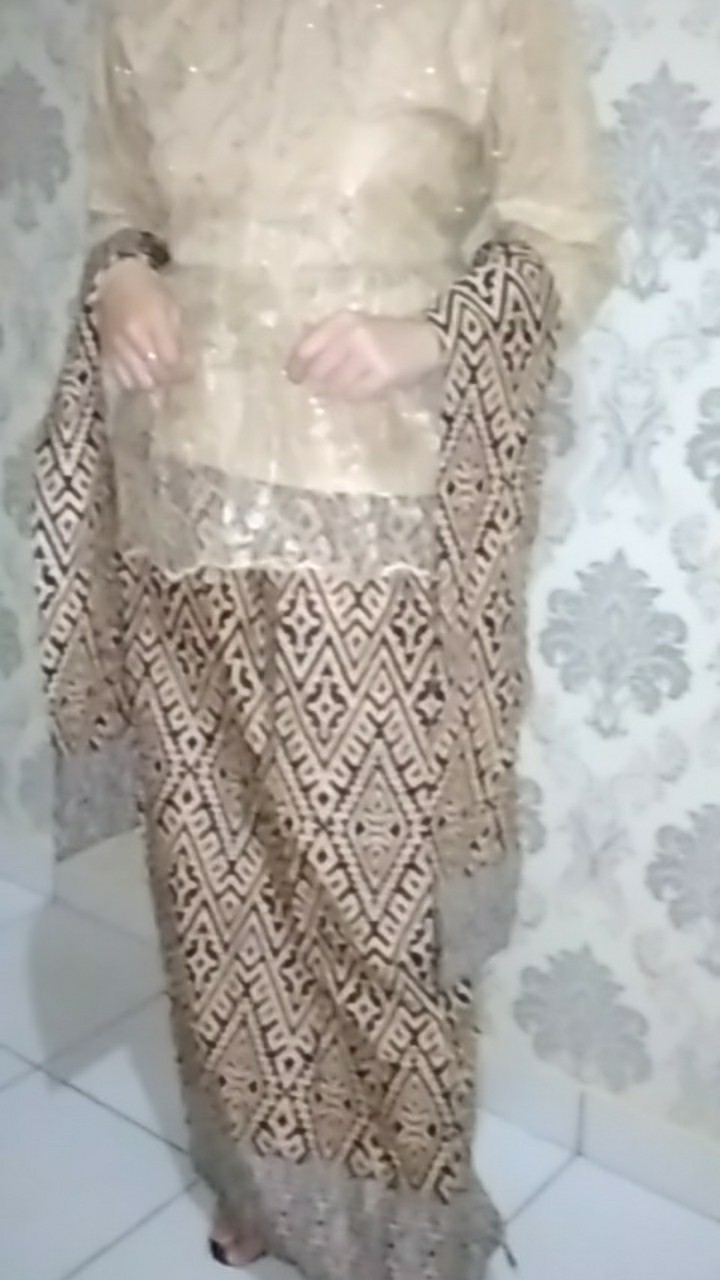 Maura Couple - Sania Ruffle Batik Couple Ori Ndoro Jowi Dnt Garansi Termura Set Couple Shakila Rose