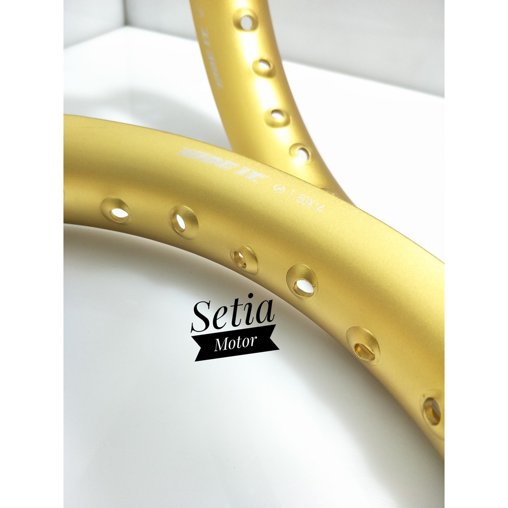 #9912 Velg Ring 14 Oval Model TDR 140 160 Depan Belakang