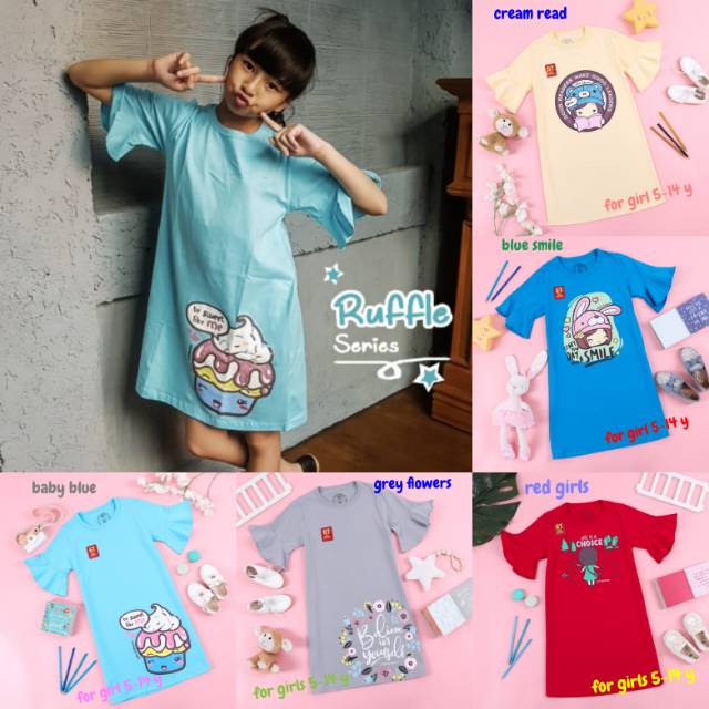  Baju  anak  tunik anak  perempuan Shopee  Indonesia