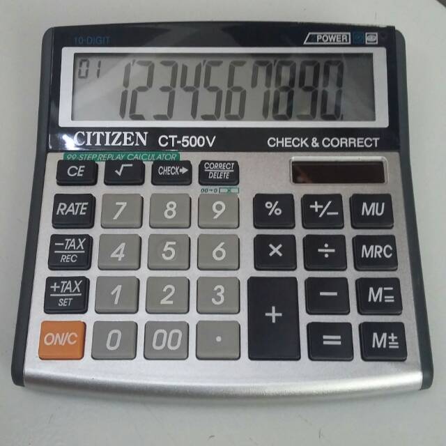 

Kalkulator Citizen CT 500V
