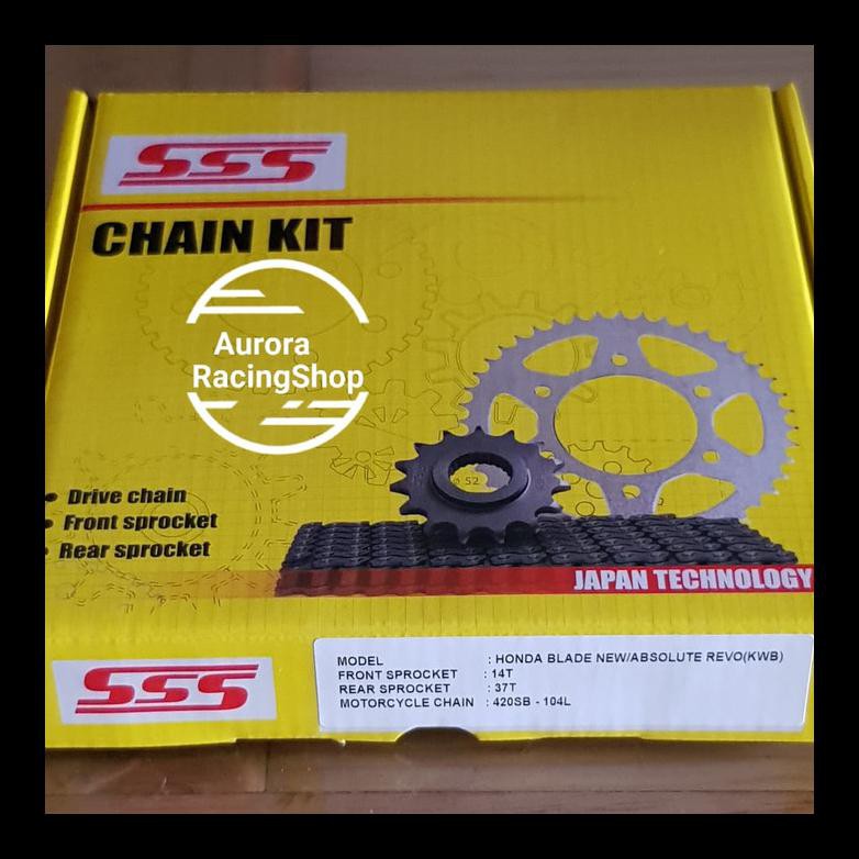 Sale Gear Set Honda Revo Absolute - Sss Chain Kit Termurah