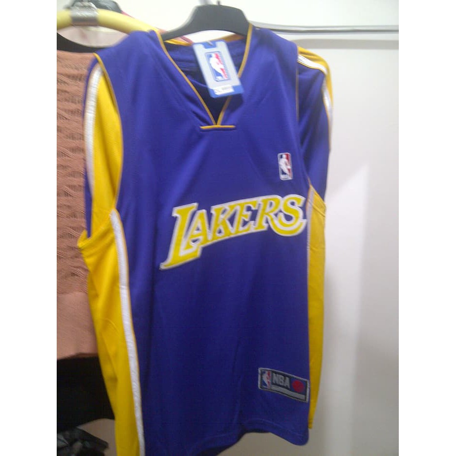 Jual  Setelan Jersey Baju Basket NBA Anak Impor   Lakers Ungu   Ungu  28