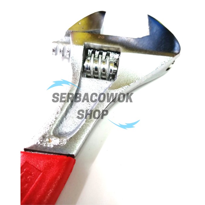 Promo Kunci Inggris Gagang Karet 12 Inch Inci 300 Mm Termurah Berkualitas