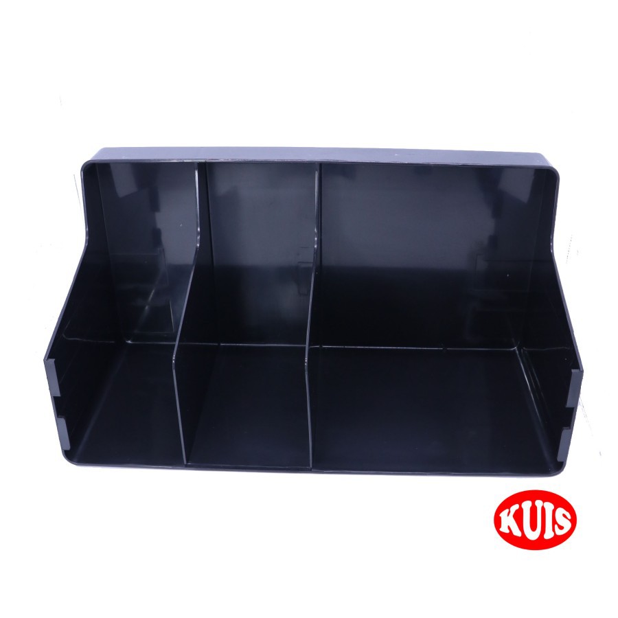 Coffee Bar Caddy Organizer Isi 3 Slot / Tempat Penyimpanan Serbaguna / Rak Penyimpanan Serbaguna