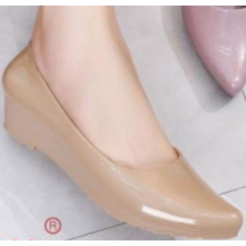 Jual Sepatu Wedges 4 Cm Glossy L550-EQ (import) Indonesia|Shopee 