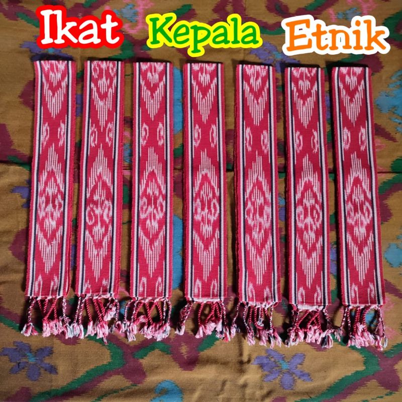 Ikat Kepala Etnik Dayak Kalimantan