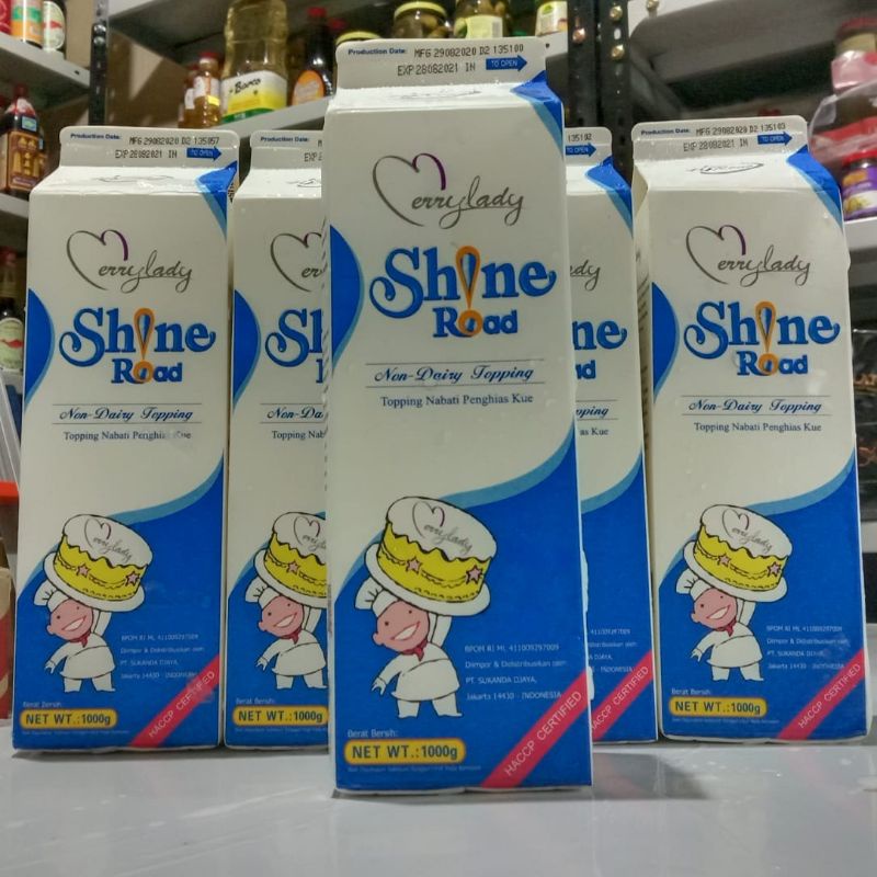 

Bny31 SHINE ROAD Whipping cream 1 liter