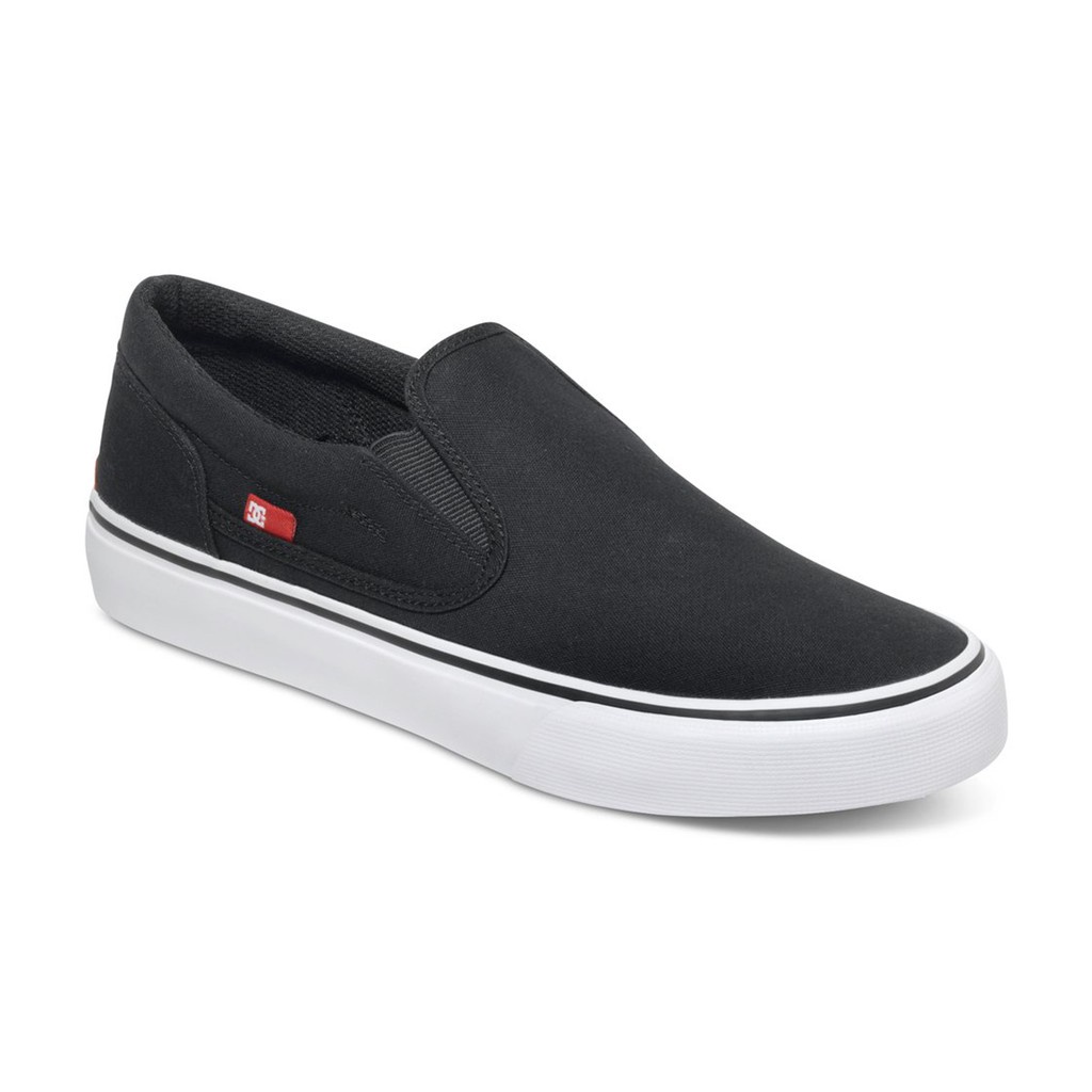 Sepatu DC Original Trase Slip On TX M Shoe BKW