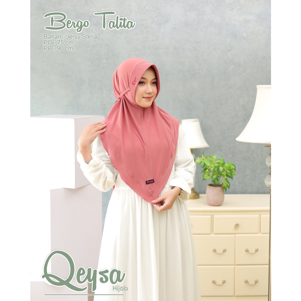 QEYSA - Bergo Talita Instan Hijab