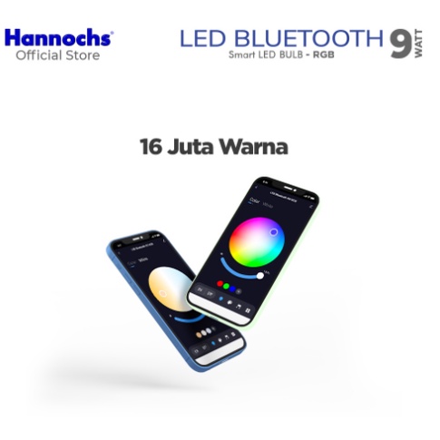 Lampu Smart LED 9W RGB BlueTooth/ Wifi Garansi Resmi