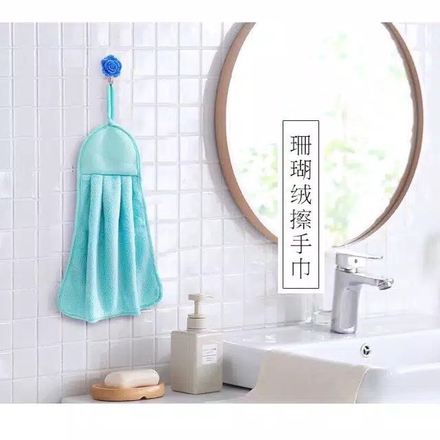 Hand Towel - Lap Tangan Kain Polos - Kain Lap Tangan - Lap Tangan Handuk Polos - Lap Wastafel